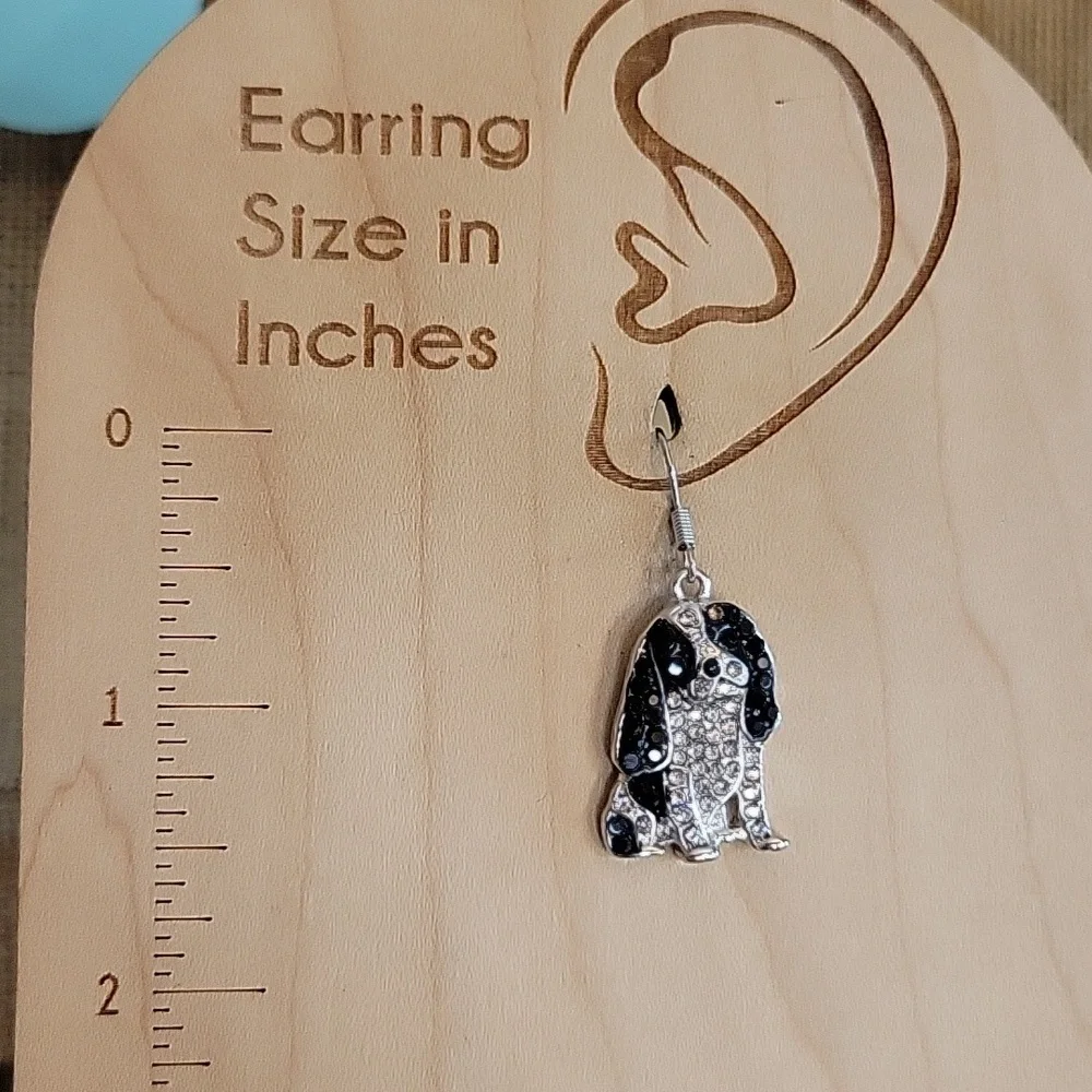🔥LAST PAIR🔥 SPANIEL Sparkle Drop Earrings